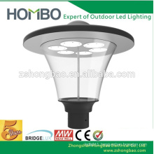 High bright CE Rohs certificate 3 years guarantee dome garden light decorative parking lot lighting led garden light fixture